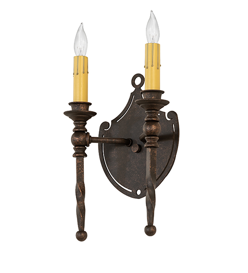  VICTORIAN GOTHIC FAUX CANDLE SLEVES CANDLE BULB ON TOP