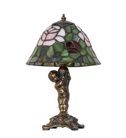  VICTORIAN TIFFANY REPRODUCTION OF ORIGINAL FLORAL NOUVEAU Religious