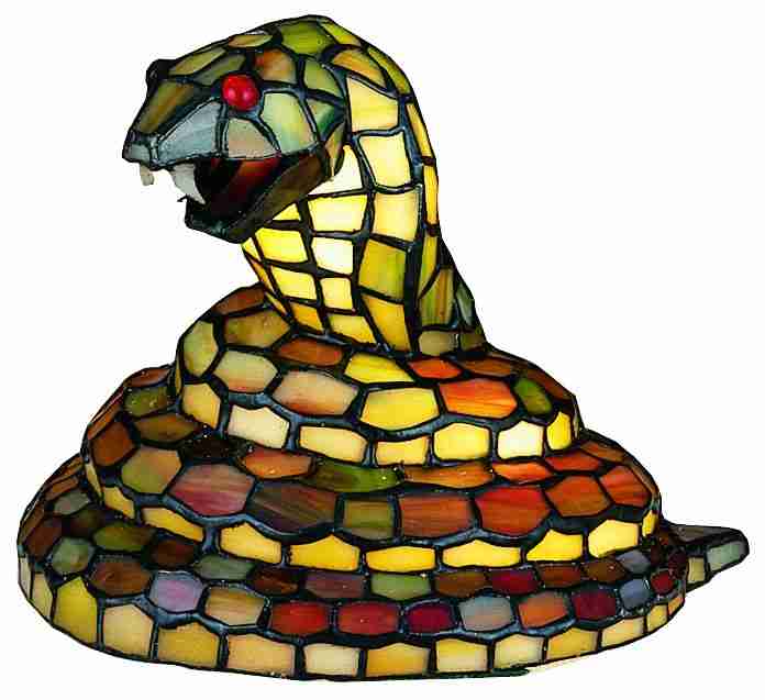  TIFFANY REPRODUCTION OF ORIGINAL ART GLASS ANIMALS