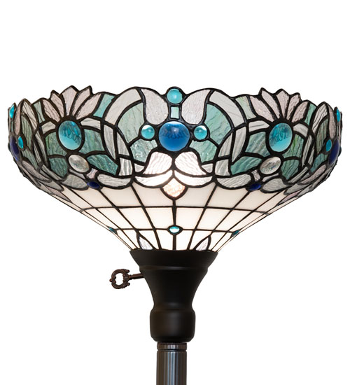  VICTORIAN ART GLASS CRYSTAL ACCENTS