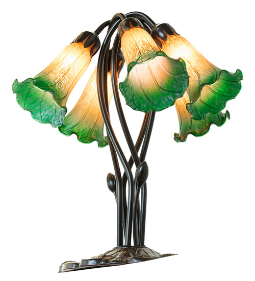  FLORAL ART GLASS NOUVEAU