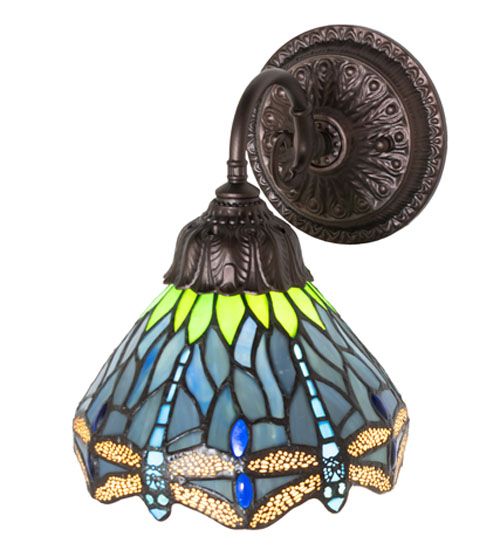  VICTORIAN ART GLASS NOUVEAU INSECTS