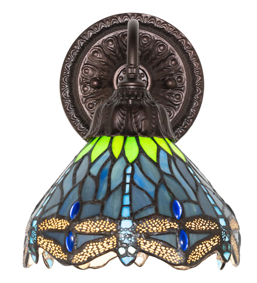  VICTORIAN ART GLASS NOUVEAU INSECTS