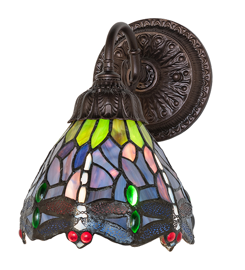  VICTORIAN ART GLASS NOUVEAU INSECTS