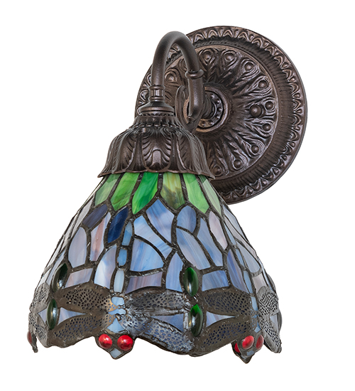  VICTORIAN ART GLASS NOUVEAU INSECTS