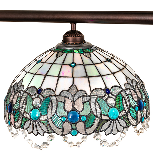  VICTORIAN NOUVEAU CRYSTAL ACCENTS