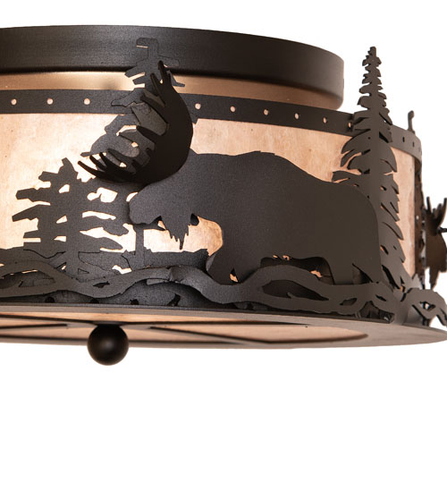  RUSTIC LODGE RUSTIC OR MOUNTIAN GREAT ROOM ANIMALS MICA