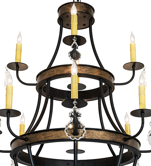  LODGE RUSTIC OR MOUNTIAN GREAT ROOM GOTHIC CRYSTAL ACCENTS